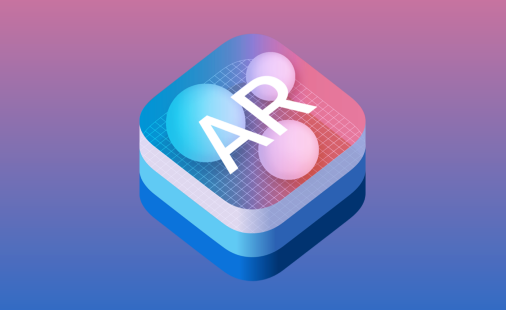ARKit Logo on gradient background