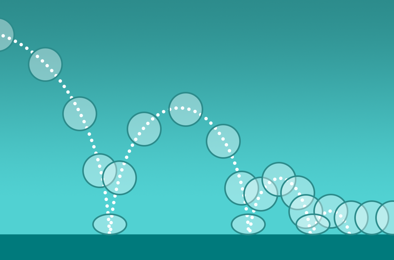 Image of animated bouncing ball