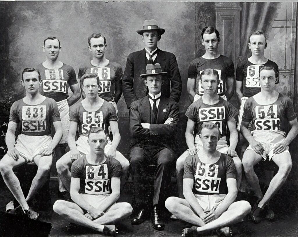 Team portrait of the Street Stephen 's Harriers. They were the cross country champions of Victoria. Team Portrait of the Street Stephen's Harriers, Sydney, New South Wales, 1922. Photo by Museums Victoria on Unsplash