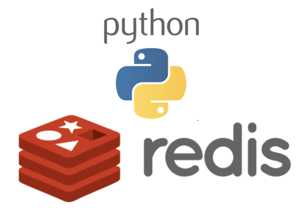 Image of Redis and Python logo